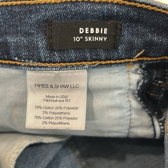 Veronica Beard Debbie Skinny Tux Stripe Jean Size 30 - Picture 13 of 17